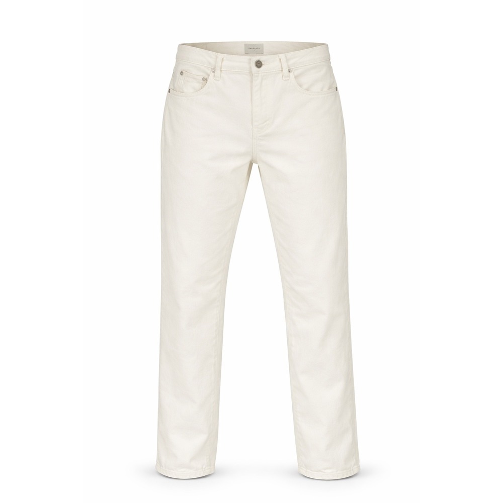 Everlane Off White Straight Leg Jeans 32R Organic Cotton Cream Denim